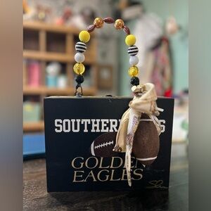 🖤💛 Southern Miss Golden Eagles Cigar Box Purse 🖤💛